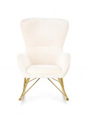 Gyngestol \'Lummelunda\' - Creme/Guld