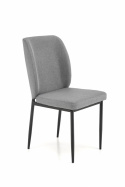 Spisegruppe \'Jasper\' 110-170cm - Sort/grå