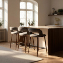 Barstol \'Vestby\' - Grå/brun