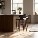 Barstol \'Vestby\' - Grå/brun