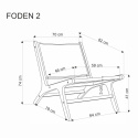 Lænestol \'Foden\' - Rattan/natur