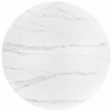 Spisebord \'Bruno\' Rundt 120cm - Valnød/marmor