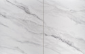 Spisebord \'Dancan\' 160-220cm - Grå/marmor