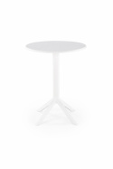 Spisebord \'Calvo\' Rundt 60cm - Hvid