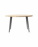 Spisebord \'Club\' Rundt 130cm - Natur