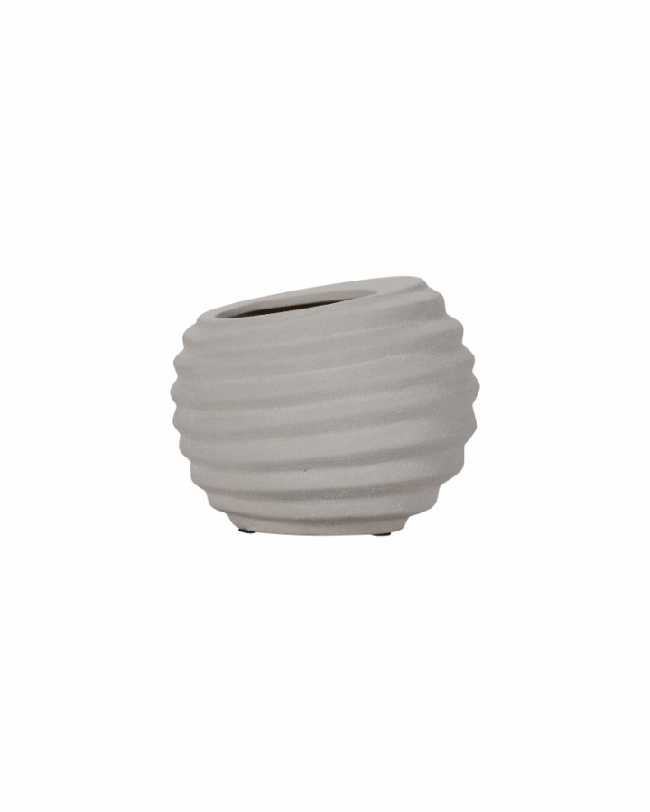 Krukke \'Happ\' 23cm - Benhvid i gruppen Rum hos Reforma (203841142)