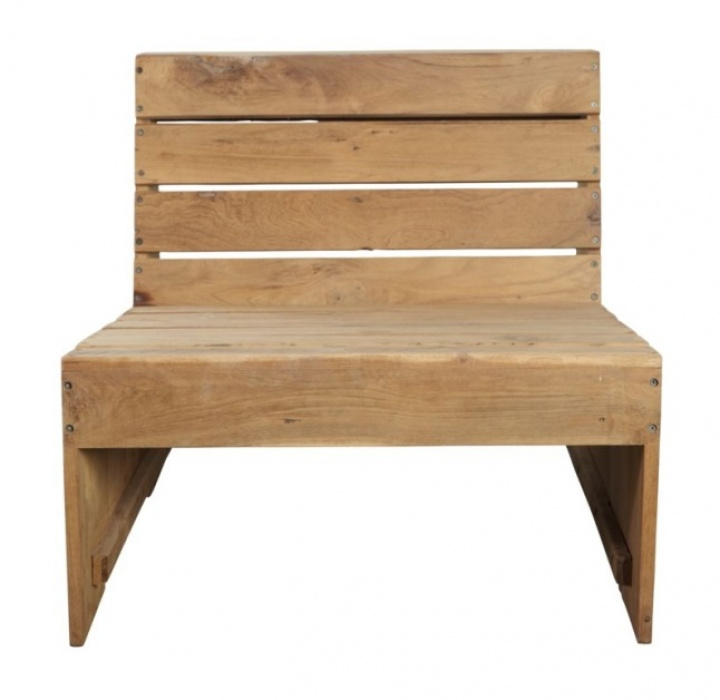 Loungestol \'Woodie\' - Natur i gruppen Møbler / Havemøbler / Loungemøbler hos Reforma (205650800)