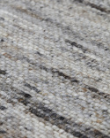 Tæppe \'Hafi\' 180x180- Grå/Brun