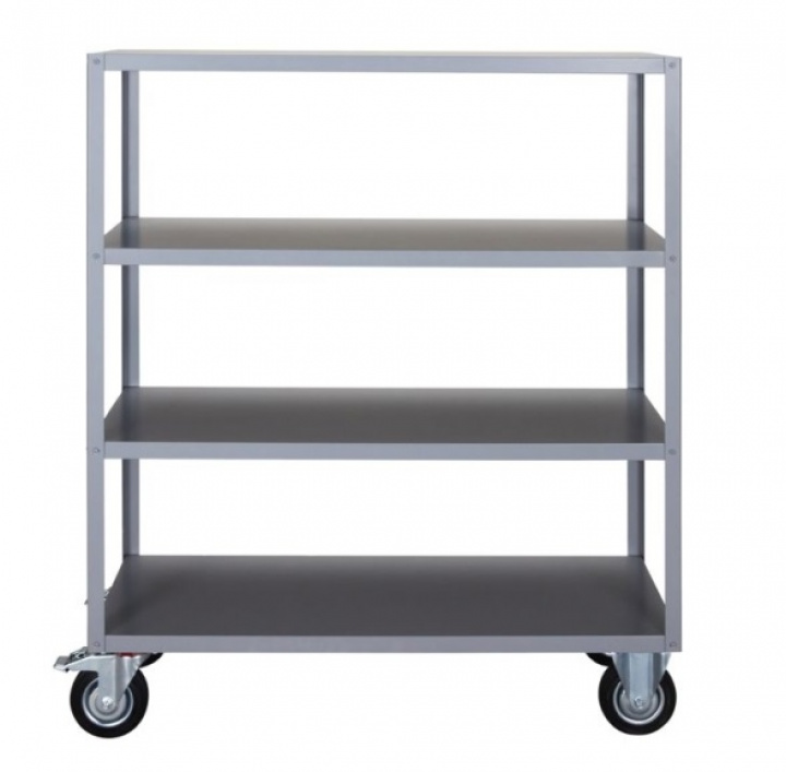 Vogn \'Trolley\' 140cm - Gr&aring; i gruppen Møbler / Bord / Serveringsvogne & Rulleborde hos Reforma (208583011)