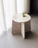 Sidetabel \'Marb\' 48x40cm - Beige