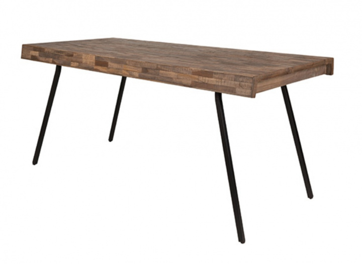 Spisebord \'Suri\' - Teak/Stål i gruppen Møbler / Bord / Spisebord hos Reforma (2100010)