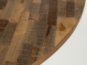 Spisebord \'Mo\' Rundt 110cm - Teak/Stål 