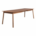 Bord \'Glimpse\' - Valnød 180-240x90cm