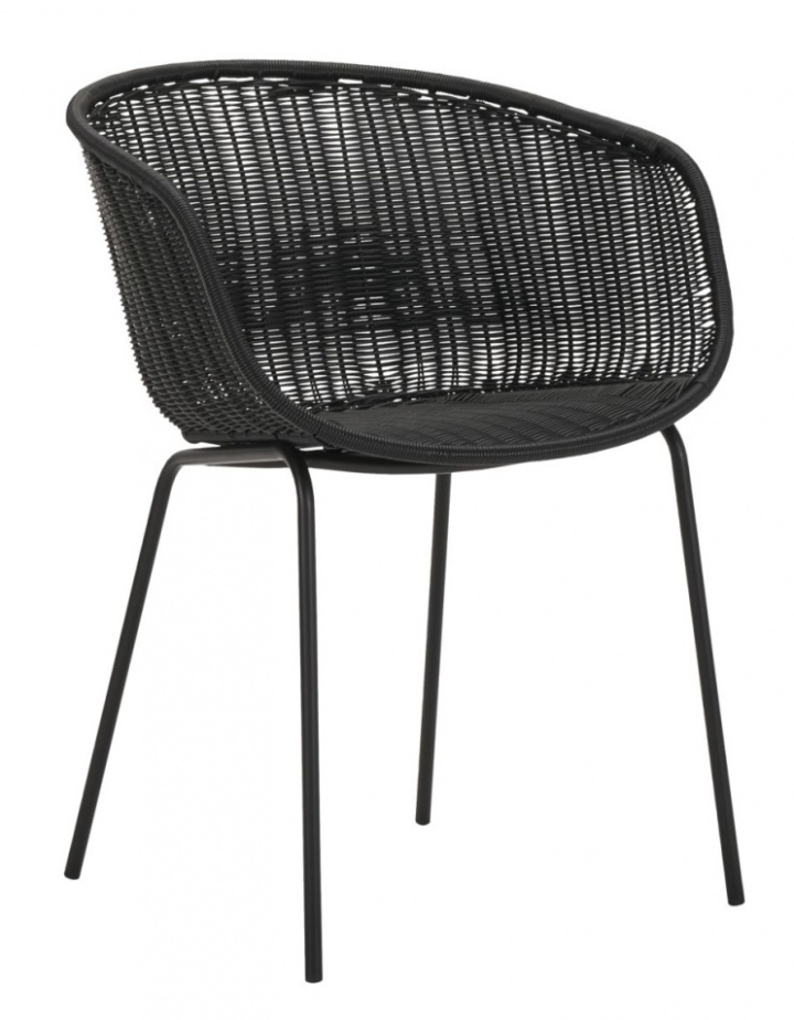 Fåtölj \'Hapur\' - Svart i gruppen Møbler / Havemøbler / Havestole hos Reforma (210940401)