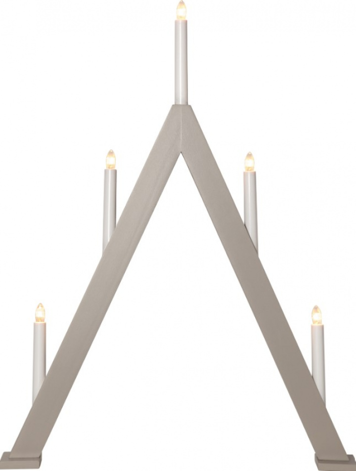 Adventsljusstage \'Albo\' - Beige i gruppen Belysning / Lamper / Julebelysning hos Reforma (214-62)