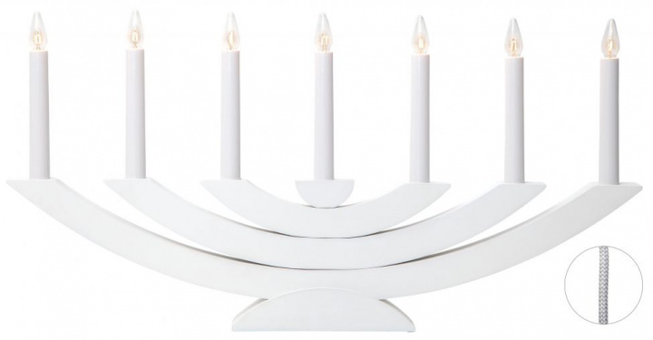Adventsljusstage \'Navida\' - Hvid i gruppen Belysning / Lamper / Julebelysning hos Reforma (219-05)