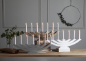 Adventsljusstage \'Navida\' - Grå