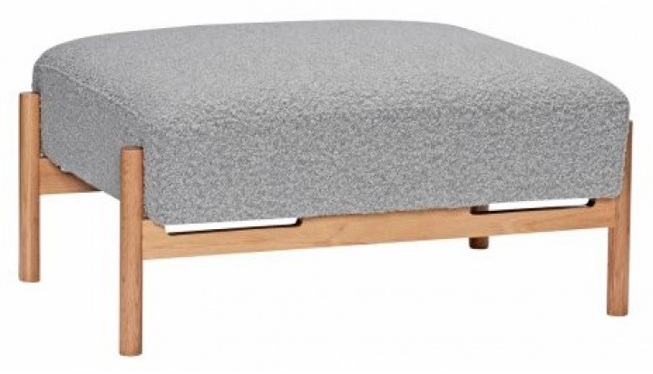 Pall \'Moment\' - Natur/Grå i gruppen Møbler / Sofaer / Sædepuffer & Fodskamler hos Reforma (21927)