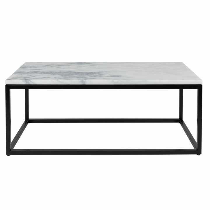 Sofabord \'Marble Power\' - Sort/Marmor i gruppen Rum / Stue hos Reforma (2200017)