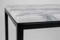 Sofabord \'Marble Power\' - Sort/Marmor