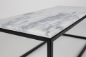 Sofabord \'Marble Power\' - Sort/Marmor
