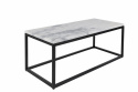 Sofabord \'Marble Power\' - Sort/Marmor