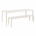 Havebord \'Vondel\' 214x97cm - Hvid