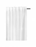 Gardiner med læg \'Dalsland\' 145x290 - Hvid