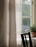Gardiner med læg \'Dalsland\' 145x290 - Beige