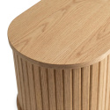 TV-bænk \'Holmvik\' - Natur/Sort