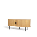 TV-bænk \'Holmvik\' - Natur/Sort
