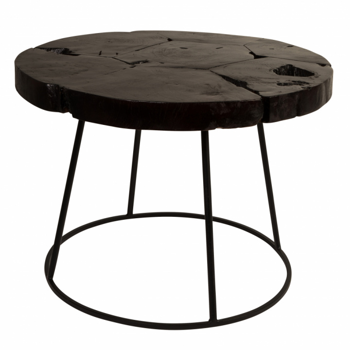 Sidetabel \'Kraton\' - Sort/Brun i gruppen Møbler / Bord / Sofabord hos Reforma (2300044)