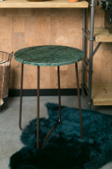 Sidetabel \'Emerald\' - Sort/Grøn