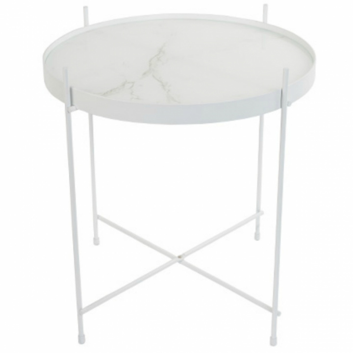 Sofabord \'Cupid Marble\' - Hvid marmor i gruppen Møbler / Bord / Sofabord hos Reforma (2300081)