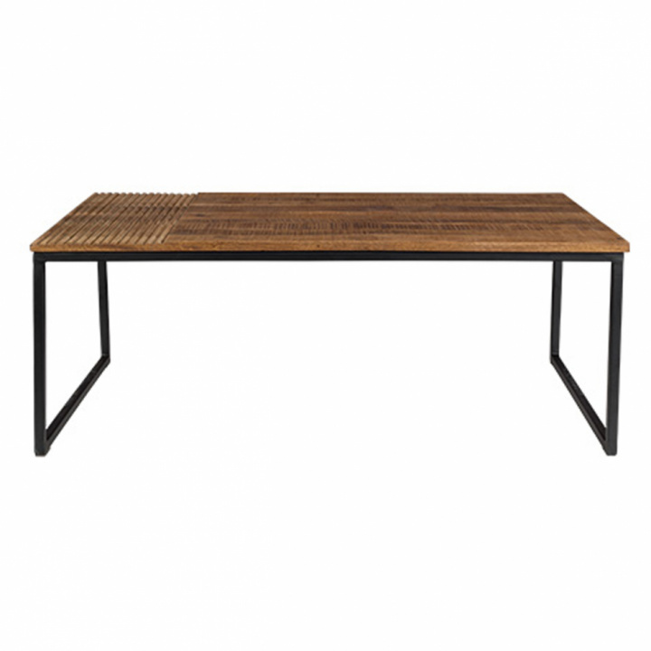 Sofabord \'Randi\' - Natur/Sort i gruppen Møbler / Bord / Sofabord hos Reforma (2300129)