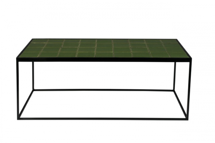 Sofabord \'Glazed\' 43x93 - Grøn i gruppen Møbler / Bord / Sofabord hos Reforma (2300140)
