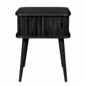 Sidebord/Sengebord \'Barbier\' - Sort