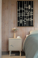 Sengebord \'Morning\' - Beige