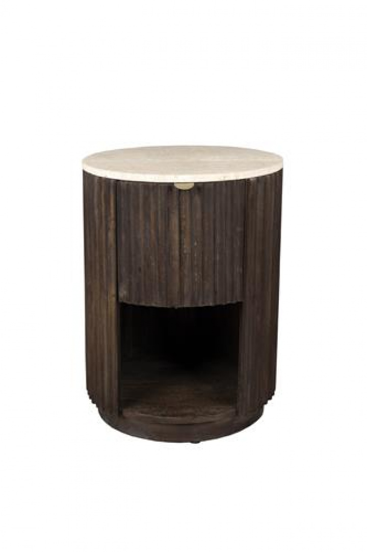 Sengebord \'Marlow\' - Brun i gruppen Møbler / Bord / Sengeborde hos Reforma (2300423)
