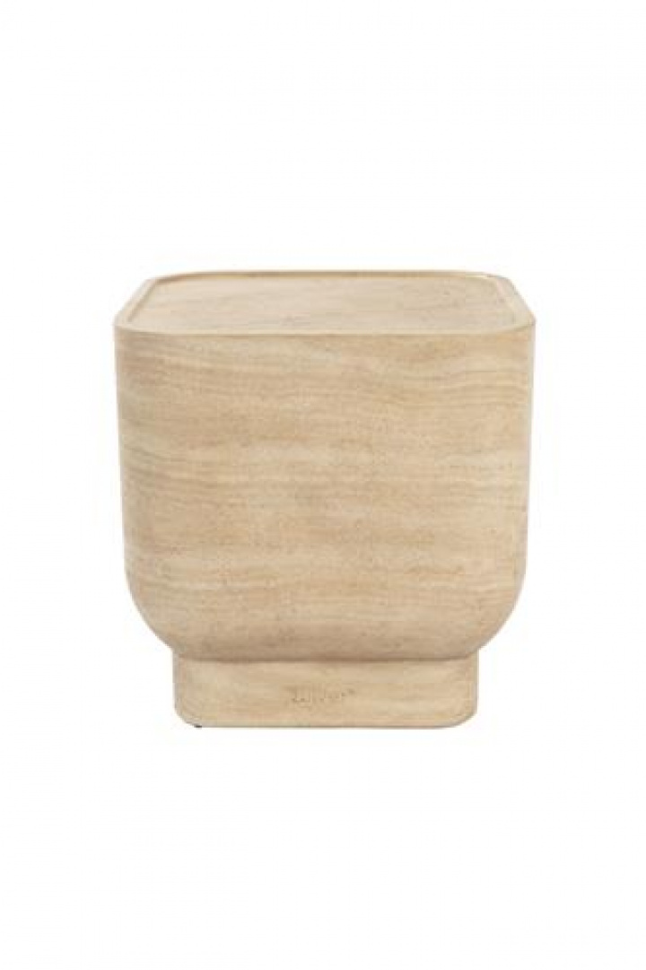 Sidebord \'Noble\' Square - Beige i gruppen Møbler hos Reforma (2300425)