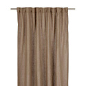 Gardin \'Julie\' 2-pak 145x280 - Mørk Brun