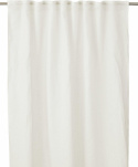 2-pak Gardin \'Sophie\' 145x280 - Offwhite
