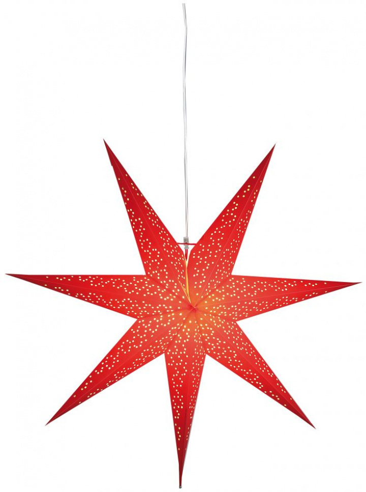 Julestjerne \'Dot\' 70cm - Rød i gruppen Belysning / Lamper / Julebelysning hos Reforma (231-24)