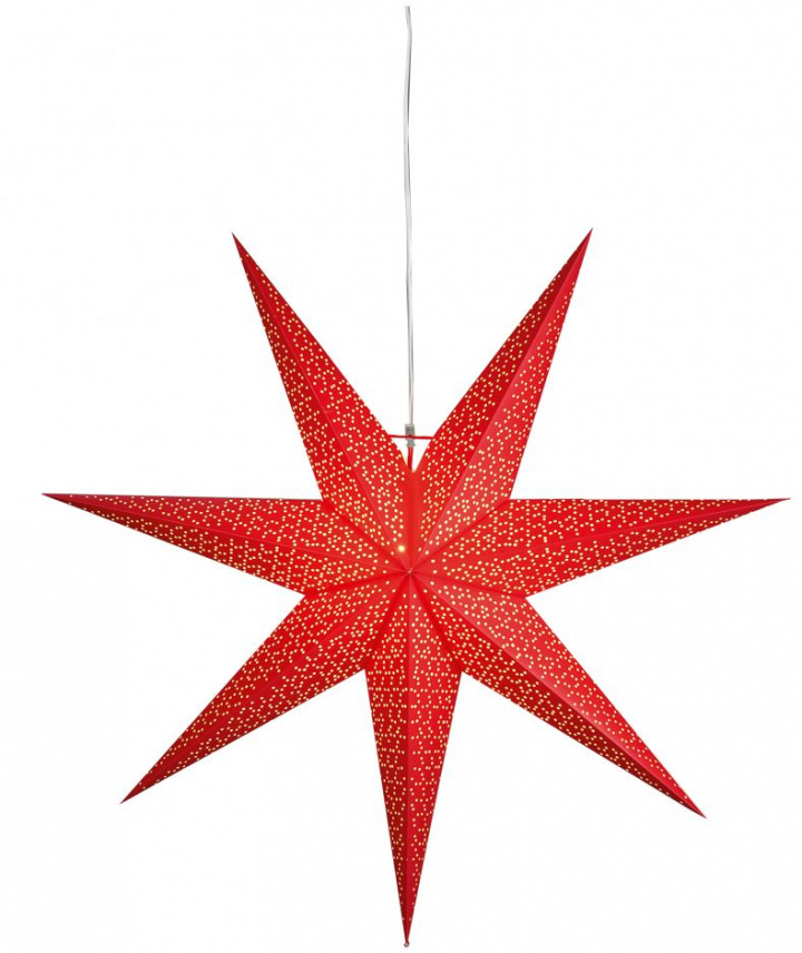 Julestjerne \'Dot\' 100cm - Rød i gruppen Belysning / Lamper / Julebelysning hos Reforma (231-27)