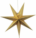 Julestjerne \'Dot\' 70cm - Guld