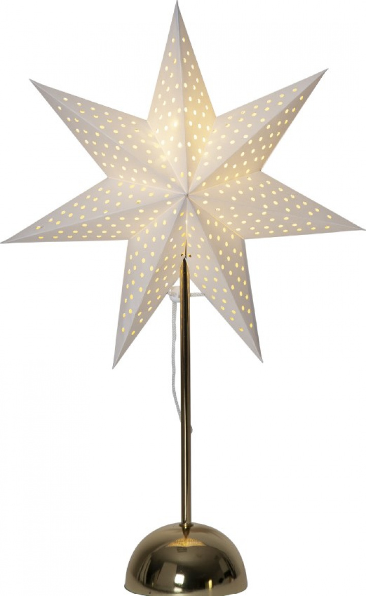 Julestjerne \'Lottie\' - Hvid i gruppen Belysning / Lamper / Julebelysning hos Reforma (234-77)
