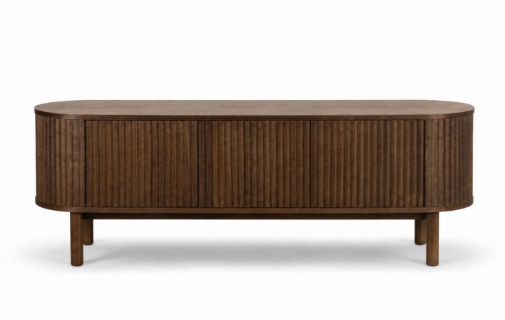 TV-bord \'Myshult\' 160x40cm - Valnød i gruppen Møbler / Hylder & opbevaring / TV-Bænke hos Reforma (2372-1-walnut)