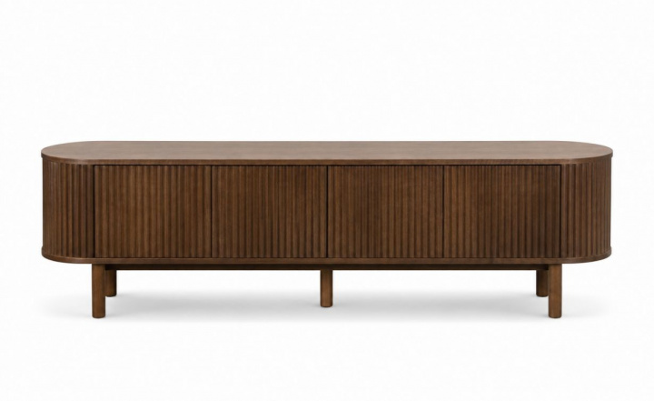 TV-bord \'Myshult\' 200x40cm - Valnød i gruppen Møbler / Hylder & opbevaring / TV-Bænke hos Reforma (2373-1-walnut)