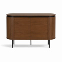 Sideboard \'K&auml;rra\' - Valn&oslash;d/Svart