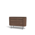 Sideboard \'K&auml;rra\' - Valn&oslash;d/Svart